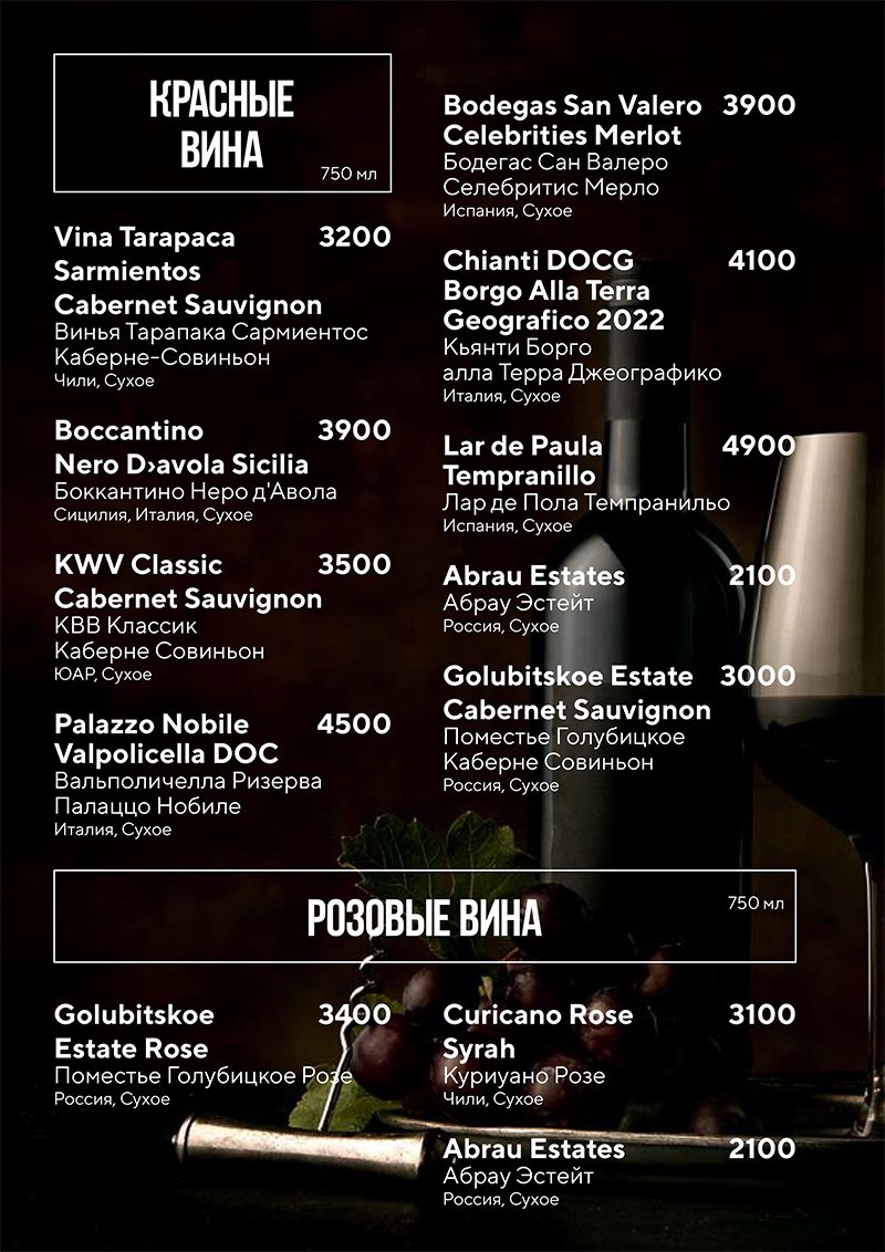 Бар. Rепутация