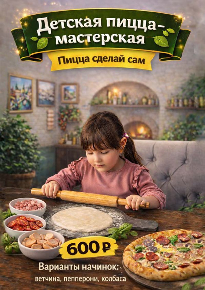 Итальянское меню